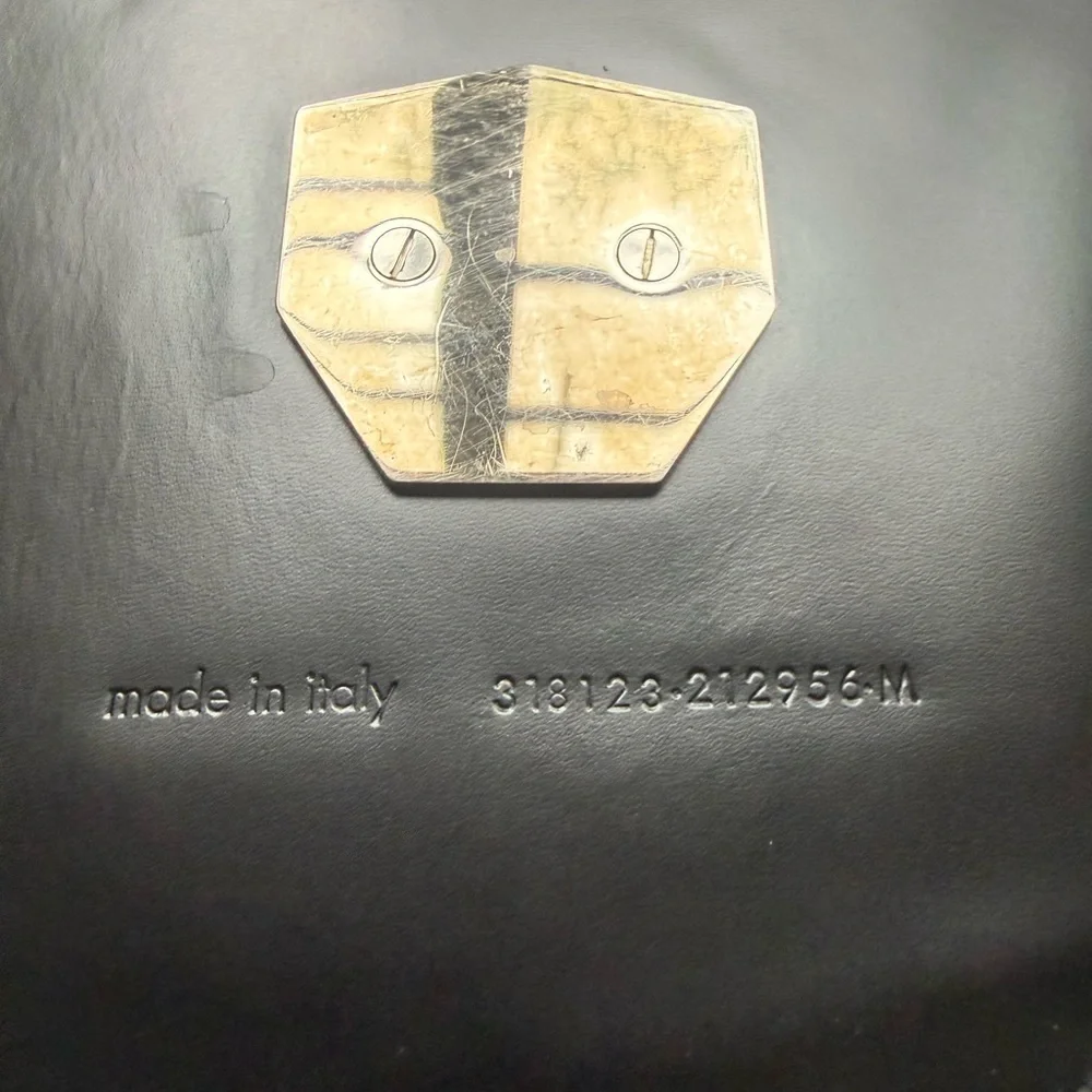 Saint Laurent Authentic Black Leather Waist Belt with Tassel. Size S - Picture 5 of 7